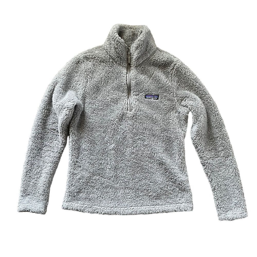 PATAGONIA Women's Los Gatos 1/4 Zip Gray Size Small